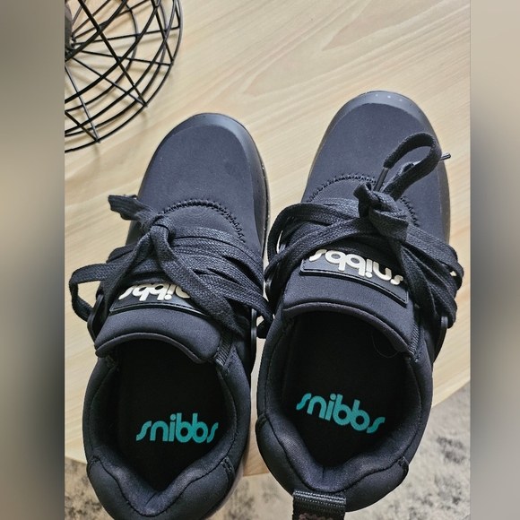 Snibbs Spaceclouds 2.0 Women's Black Athletic Casual Snaker size 5.5 - Picture 9 of 11